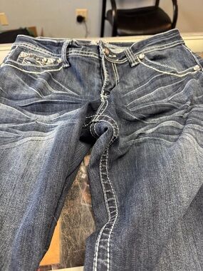 Soundgirl Dark Blue Denim Jeans with  Waistband